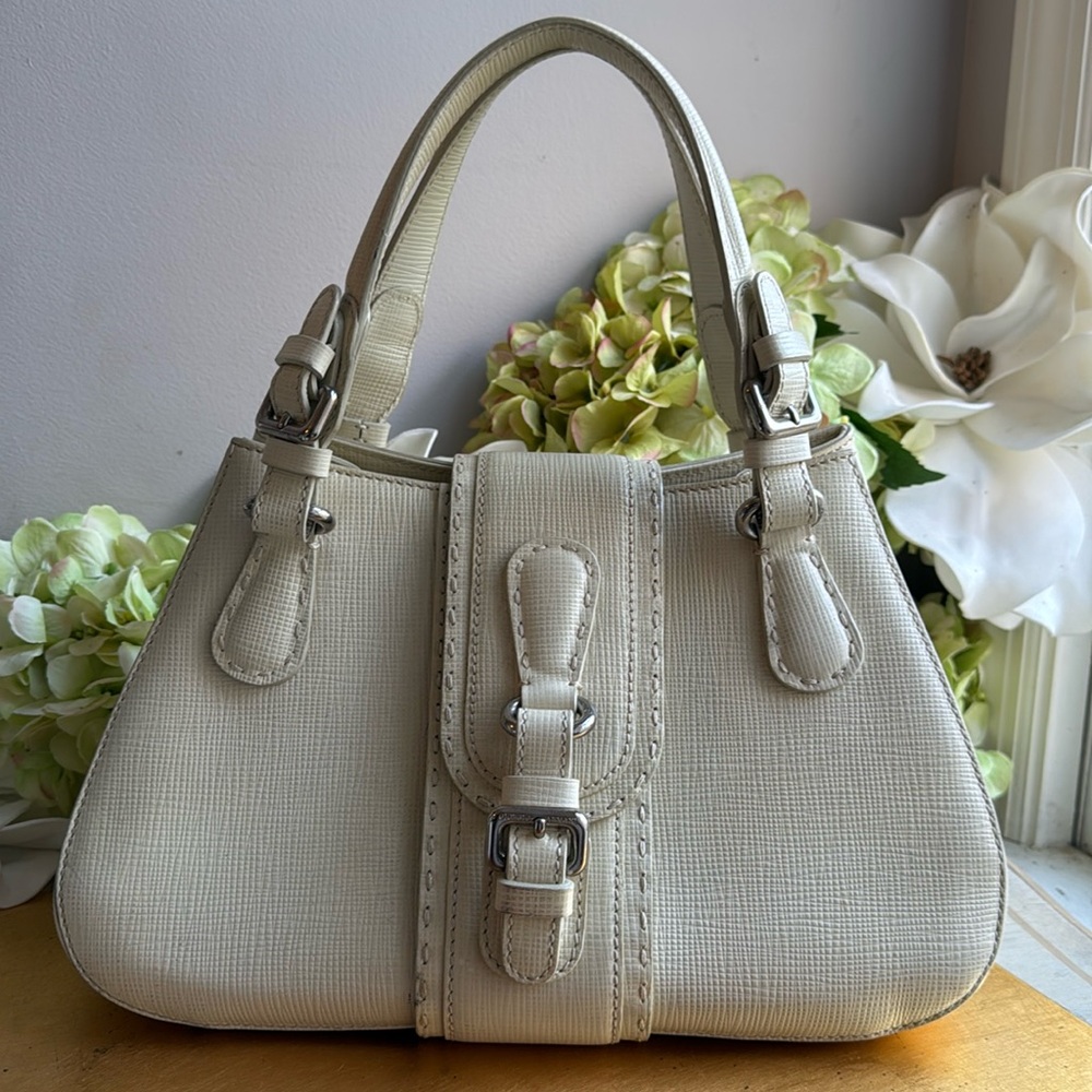RARE! Giorgio Armani Saffiano Leather Handbag